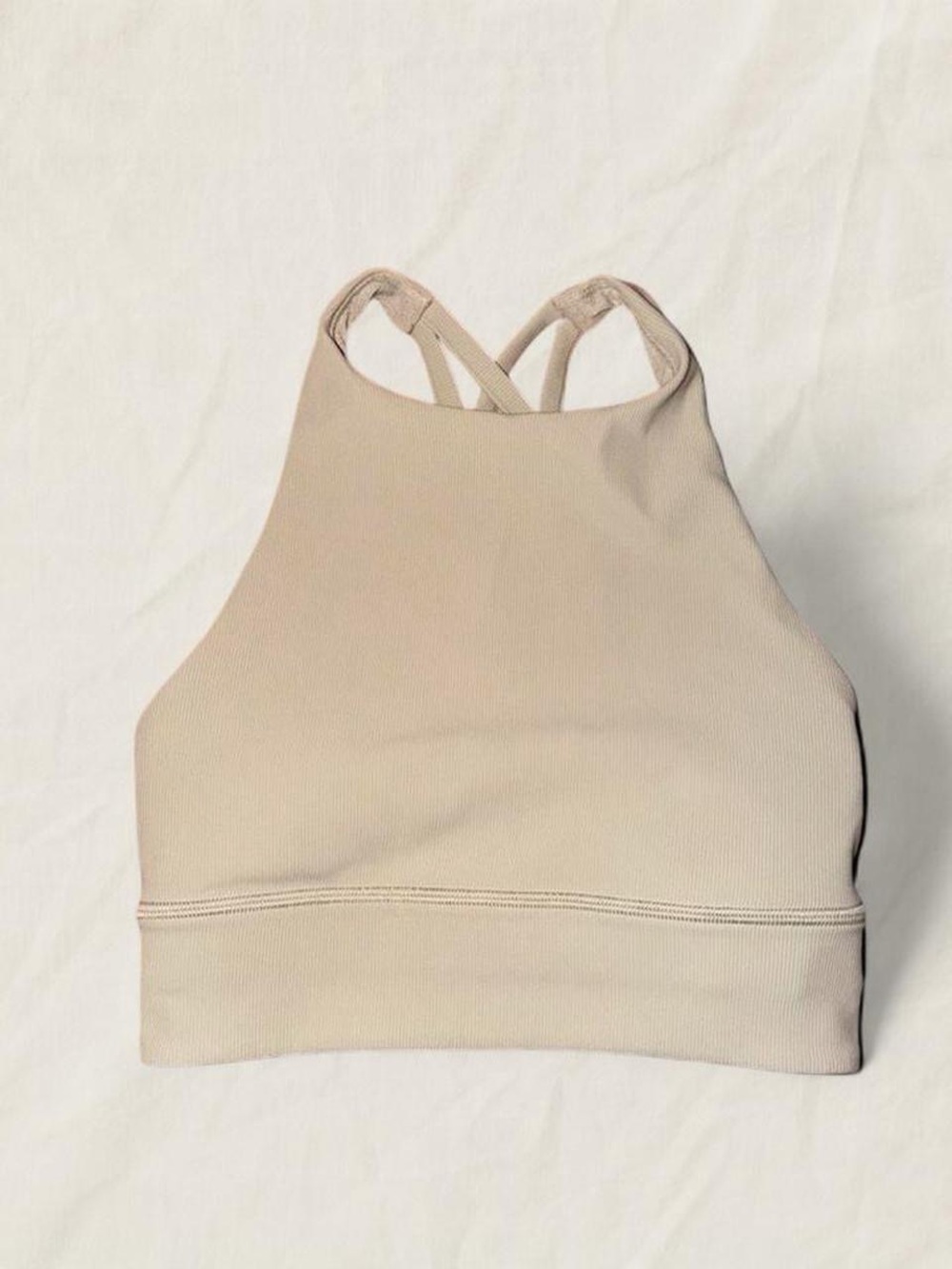 lululemon athletica Light Sage High Neck Sports Bra